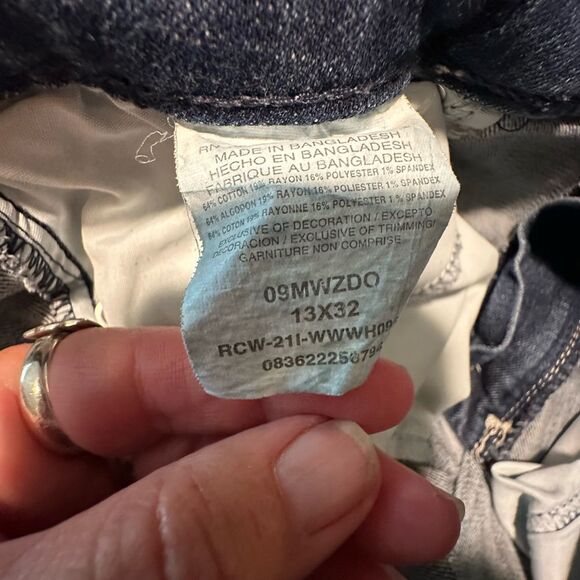 Women’s wrangler bootcut stretch jeans 09mvzdo size 13 - Picture 5 of 5